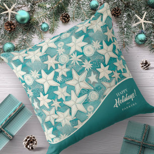 Coussin Stylisé Starfish & Sand Dollars Motif#25 ID1009