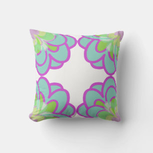 Coussin Succulents florissants Lancer l'oreiller
