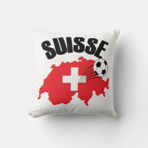 Coussin Suisse Suisse Carte Suisse Football Suisse