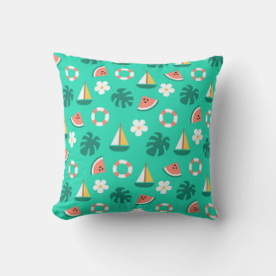 Coussin Summer Beach Motif amusant