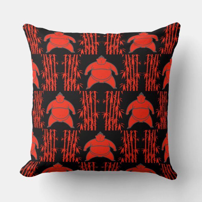 Coussin Sumo Wrestler (Recto)