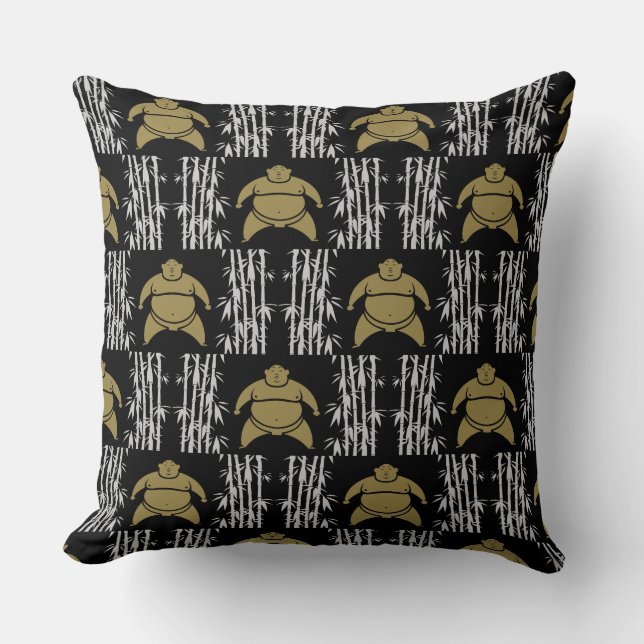 Coussin Sumo Wrestler (Recto)