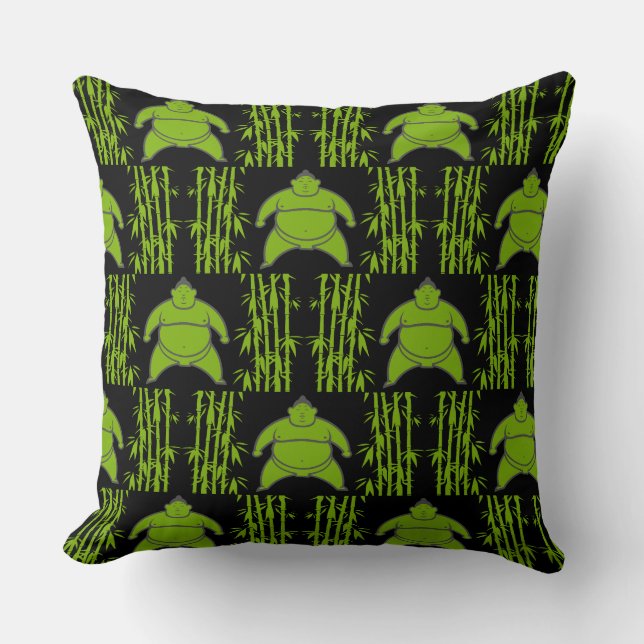 Coussin Sumo Wrestler (Recto)