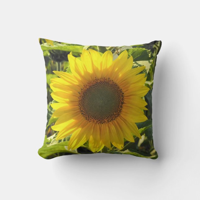 Coussin Sunny Sunflower (Recto)