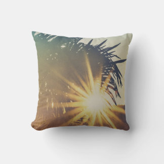 Coussin Sunray sur plante à feuilles linéaires