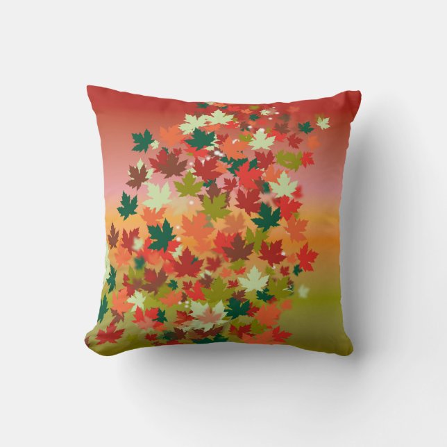 Coussin Sunset canadien (Recto)