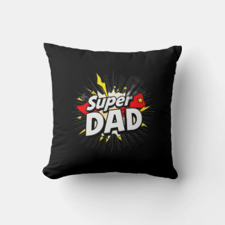 Coussin Super Papa Jrow Pillow - Confort héroïque pour pap