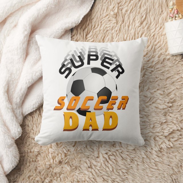 Coussin Super Soccer Papa Sport Fête du Père (Couverture)