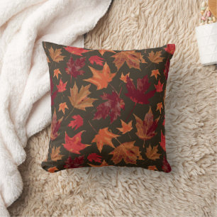 Coussin Superbe automne Feuilles d'automne Coordination