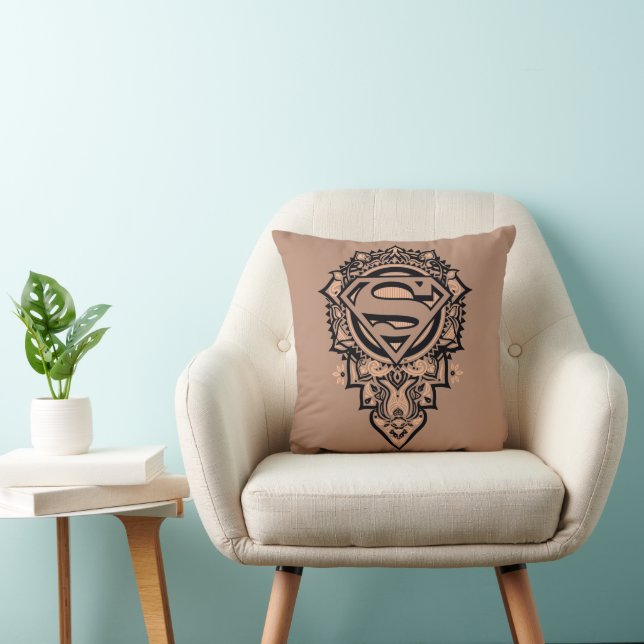Coussin Supergirl Mandala Graphic (Chaise)