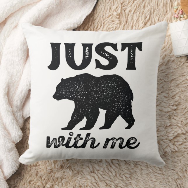 Coussin Supporte-moi juste un peu (Couverture)