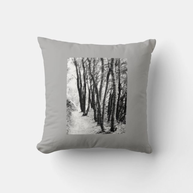 Coussin Sur la piste (Recto)