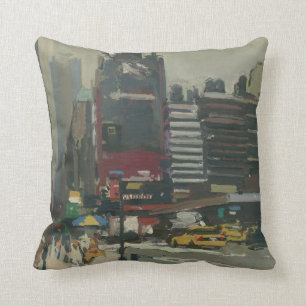Coussin Sur le trottoir 2012