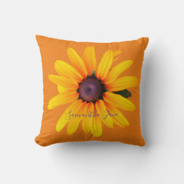 Coussin Suzanne Orange printemps été