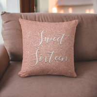 Sweet 16 Anniversaire Rose Gold Blush Parties scin