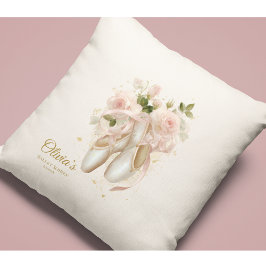 Coussin Sweet Rosé Ballet Soirée, custom