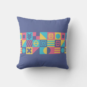 Coussin Symbole Art Design violet