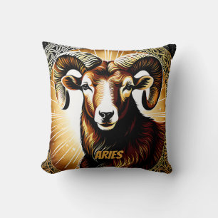 Coussin Symbole astrologique Aries