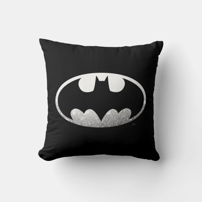 Coussin Symbole Batman | Logo Grainy (Recto)