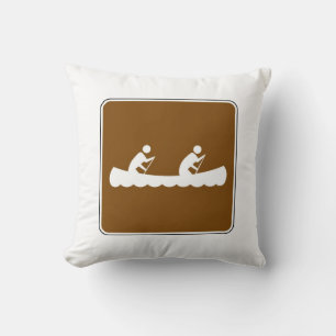 Coussin Symbole canoë