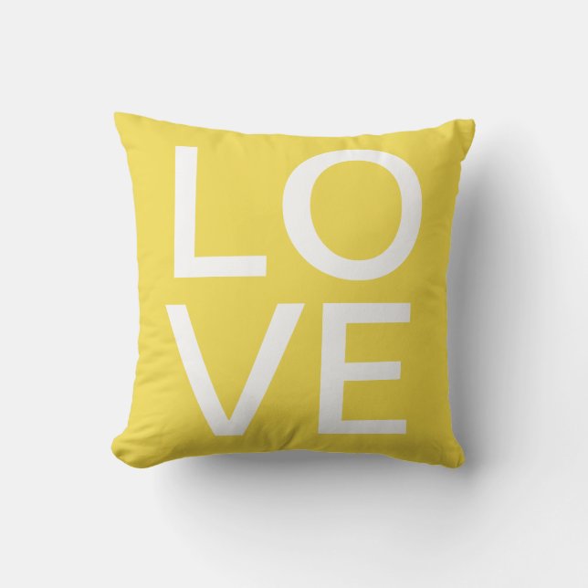 Coussin Symbole d'amour Valentines dactylographie de jour  (Recto)