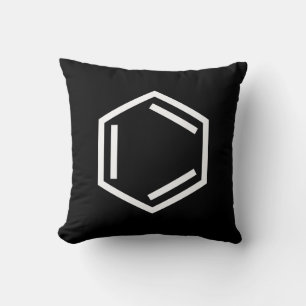 COUSSIN SYMBOLE D'ANNEAU BENZENE