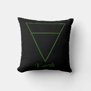 Coussin Symbole de l'élément Terre de Pagan