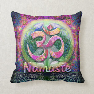 Coussin Symbole de paix de Namaste