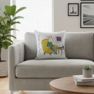 Coussin Symbole étoile Capricorne étoile de chèvre de mer 
