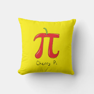 Coussin Symbole Fantaisie Math Cherry Pi