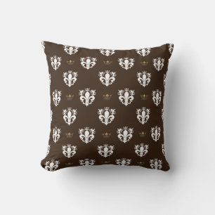 Coussin symbole plantagenet motif