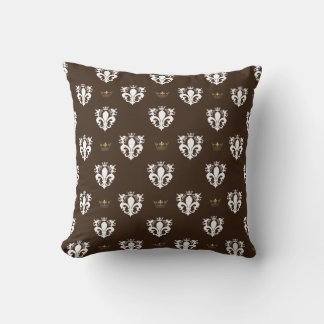 Coussin symbole plantagenet motif