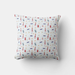 Coussin Symboles de la mer cool