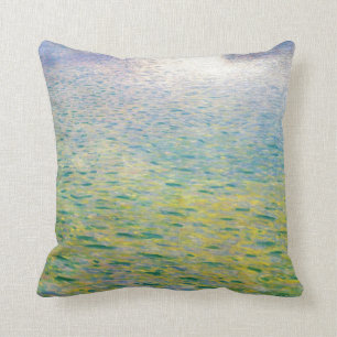 Coussin Symbolisme de l'eau paiting par Gustav Klimt