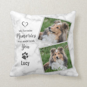 Coussin Sympathie de la mémoire des animaux de compagnie 