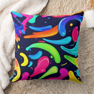 Coussin Symphonie de couleurs : un festin visuel