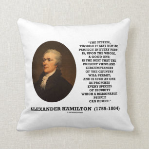 Coussin Système de Hamilton ne pas être parfait une bonn