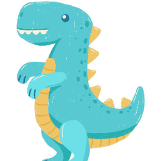 Coussin T-Rex pour enfants mignons