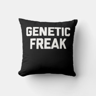 Coussin T-shirt factice génétique Drôle à dire