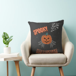 Coussin T-shirt Halloween effrayant, joli tee-shirt de la