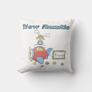 Coussin T-shirts et cadeaux de la nouvelle tante des garço