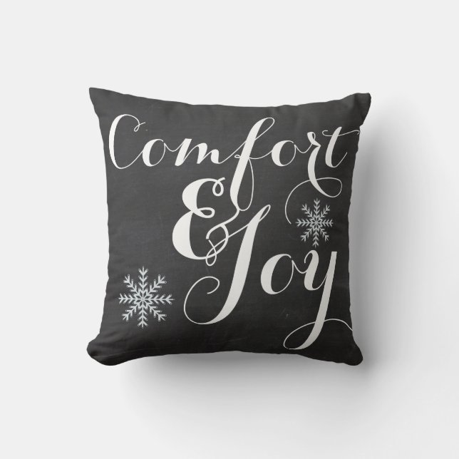 Coussin Tableau de confort et de joie (Recto)