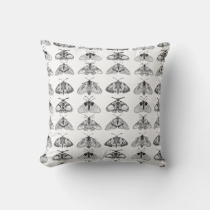 Coussin Taches en gris, noir et blanc