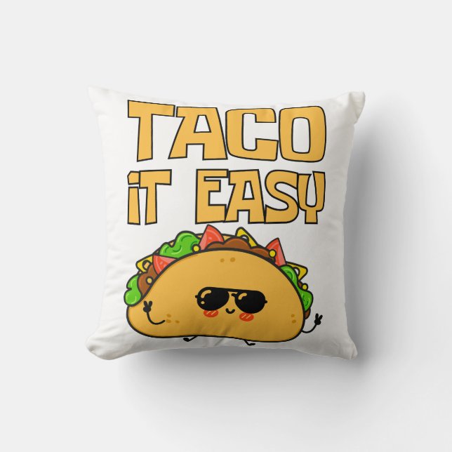 Coussin Taco It Easy (Recto)