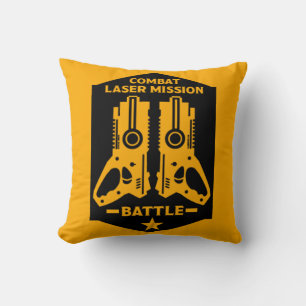 Coussin Tag laser Mission Enfants