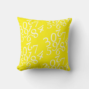 Coussin Taie d'oreiller à motif artistique abstrait de nom