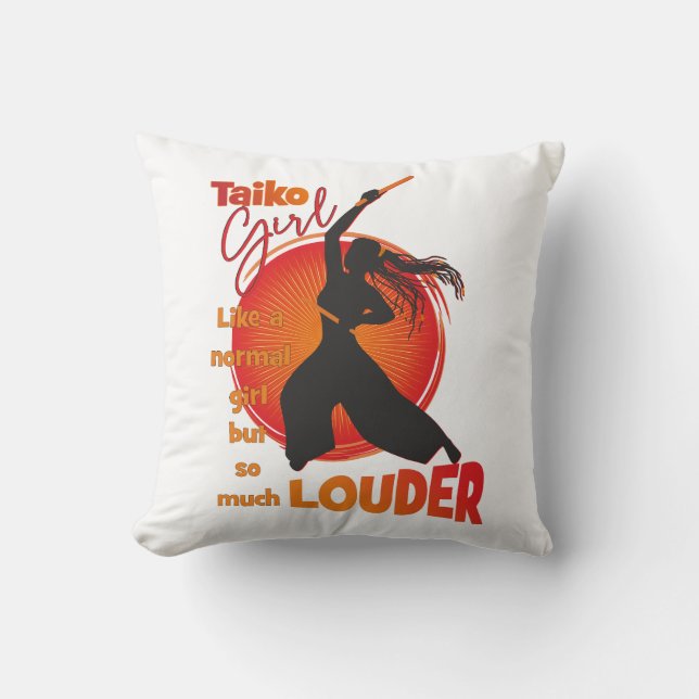Coussin Taikogirl Dreadlocks baiser (Recto)