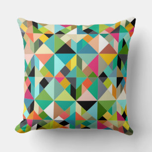 Coussin tangram geo multi