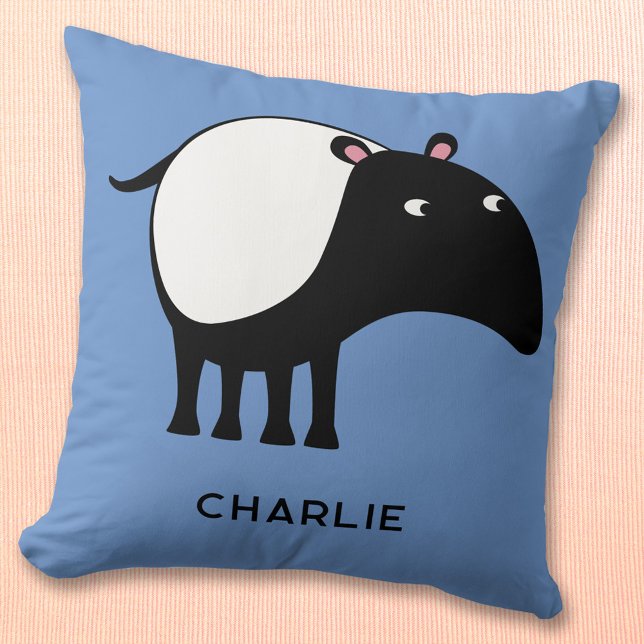 Coussin Tapir Nom personnalisé (Créateur téléchargé)