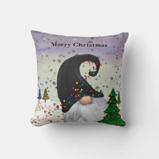 Coussin Tapis de zone de gnome de Noël